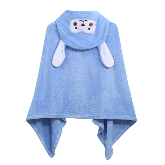 Extra Large Hooded Bath Towel for Kids - Soft and Cozy Towel for Girls by Little Tinkers World
