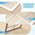 thumbnail image 4 of Uxcell Acrylic Collage Photo Frame, Fits Photos Floating Magnetic Picture Frames with Stand for Home Refrigerator Fridge Gray, 4 of 7