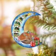 thumbnail image 3 of Christmas Cartoon Moon Puppy Christmas Tree Ornaments Creative Christmas Tree Pendant, 3 of 6