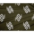 thumbnail image 4 of oneOone Polyester Lycra Fabric Geometric Kasuri Print Fabric By Yard 56 Inch Wide, 4 of 4