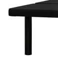 thumbnail image 5 of Primo ZenBase Upholstered Platform Bed Frame – Full Size, Black Fabric, No Box Spring Needed, Modern Low Profile for Bedroom or Guest Room Use, 5 of 5
