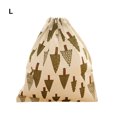 thumbnail image 1 of pitrice Sac de Rangement en Lin Mélangé Coton pour Maison et Voyage avec Cordon de Serrage, 1 of 9