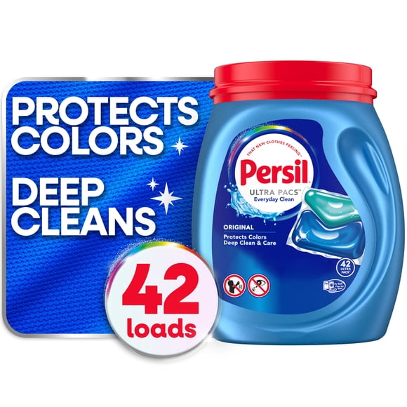 Persil Ultra Pacs Original Everyday Clean Laundry Detergent, 42 Count