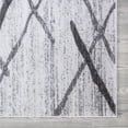 thumbnail image 4 of A2Z Salvador 9957 Fresh Fashion Striped Soft Extra Large Bedroom Area Rug Tapis Carpet, 4 of 6