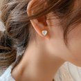 thumbnail image 4 of Jusqu'à 65% de Rabais Paire de Dames Amour Mode Diamant Perle Boucles d'Oreilles Collier Bagues Jewelry sur l'Autorisation, 4 of 4