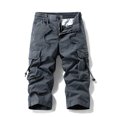 thumbnail image 1 of Styesk Mens Shorts Men's Stretch Cargo Shorts Casual Drawstring Classic Summer Short With Multi Pockets, 1 of 4