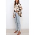 thumbnail image 2 of ORUYROP Womens Casual Plaid Shacket Button Down Long Sleeve Shirt, 2 of 5
