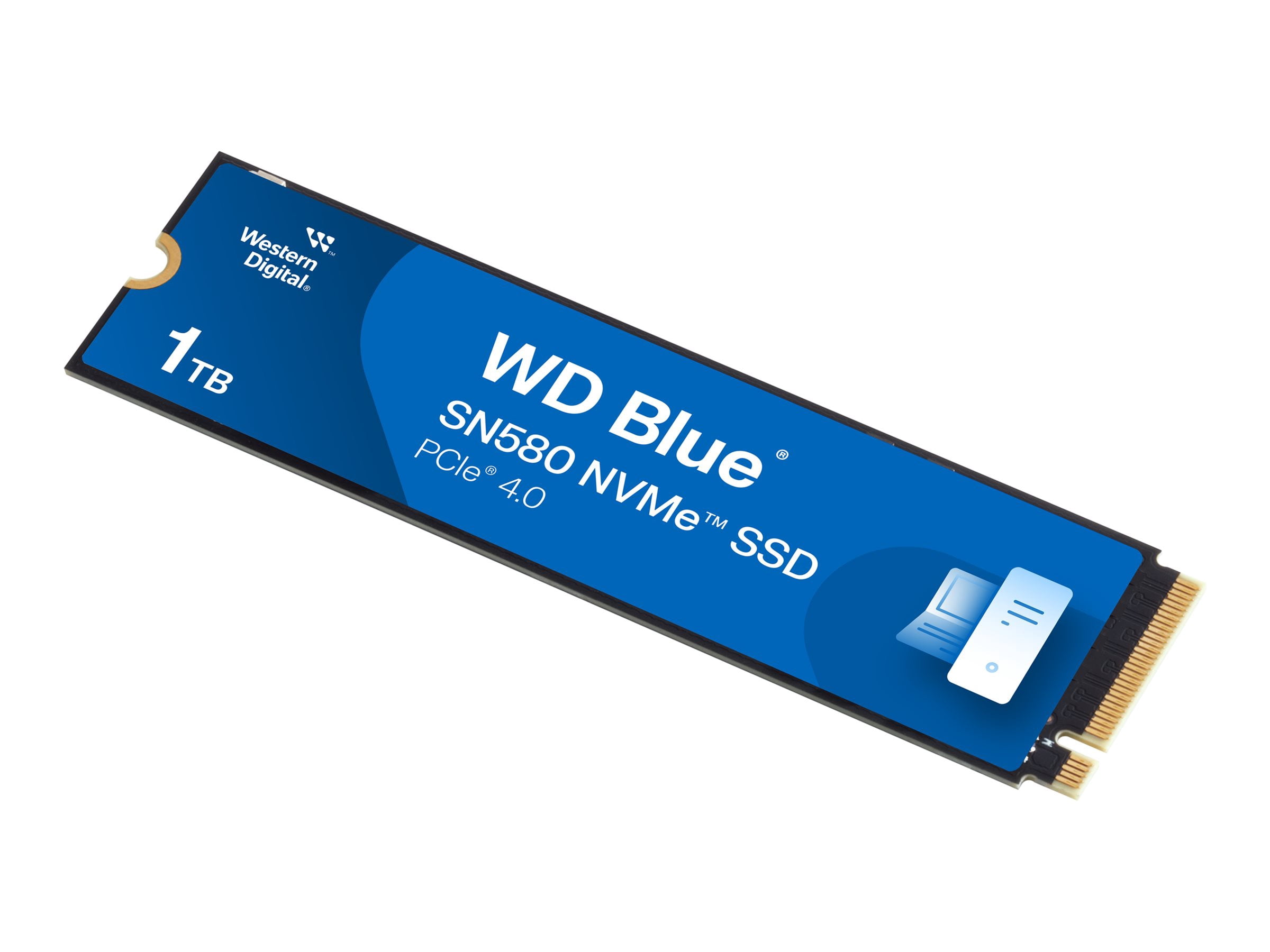 内蔵型SSD Western Digital WD Blue SN580 1TB SSD Western Digital SSD WDS100T3B0E 1TB M.2 WD Blue SN580 PCIe Retail