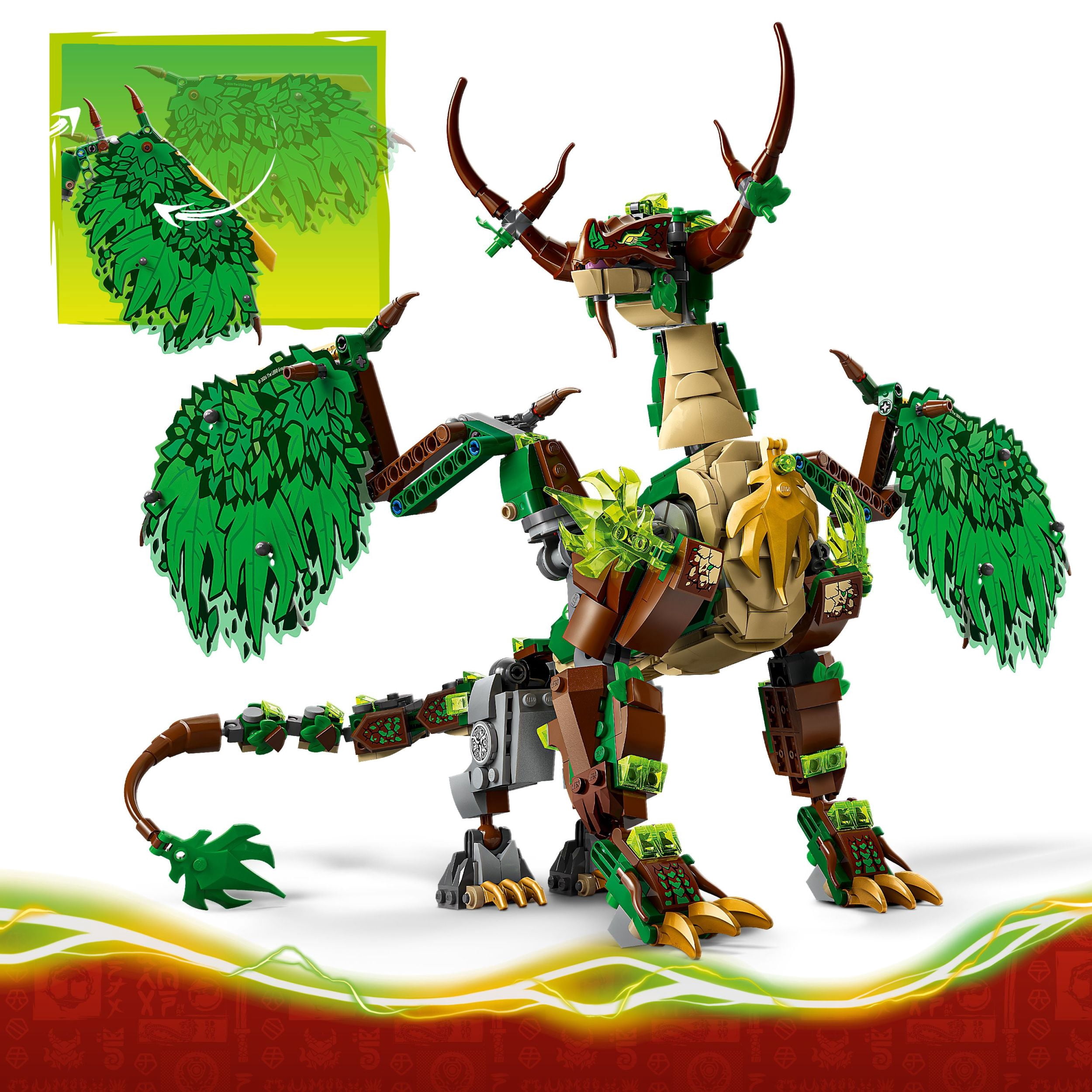 LEGO NINJAGO The Dragon of Life Building Toy for Boys & Girls