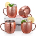thumbnail image 1 of HUASHENG Ensemble de Tasses Mule en Cuivre de Grande Taille 19 Onces, 1 of 1