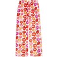 thumbnail image 1 of Up Past 8 Girls' Pajama Pants Fuzzy Plush Sleepwear Fun Pants, 1 of 1