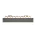 thumbnail image 3 of Atlantic Furniture Trundle Bed Twin Atlantic Gray, 3 of 4