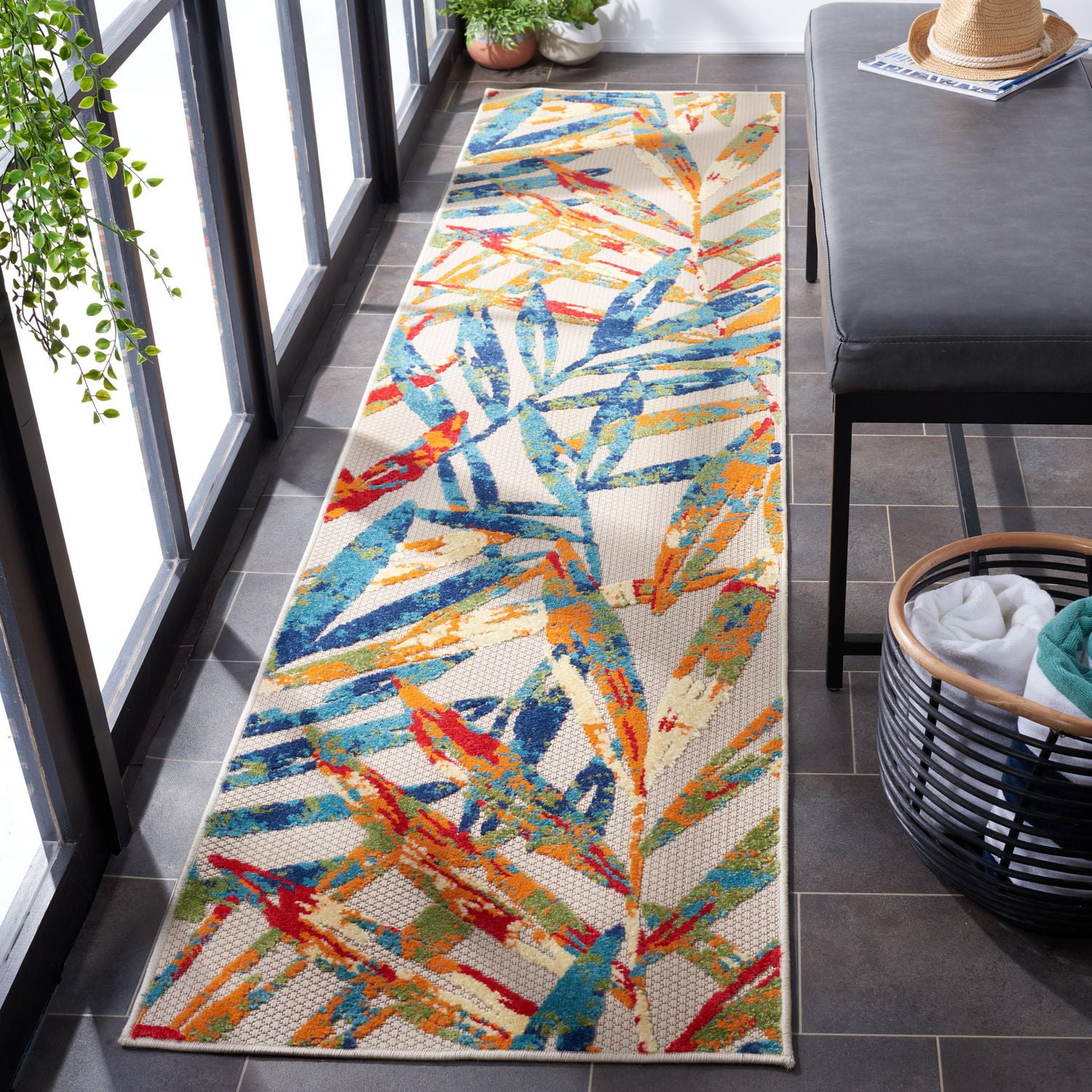 Safavieh Cabana Greta Floral Outdoor Area Rug