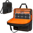 thumbnail image 1 of Étui de Transport pour Panneau Solaire Compatible avec Jackery SolarSaga 100W/200W et Anker SOLIX PS100/PS200, Sac de Rangement Résistant à l'Eau avec Réglage, 1 of 7