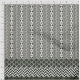thumbnail image 2 of oneOone Polyester Lycra Fabric Triangle Geometric Print Fabric BTY 56 Inch Wide, 2 of 5