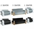 thumbnail image 3 of CHOK 2024 Double Quilted Sofa Cover  Waterproof Sofa Cover Furniture Protective Cover  Washable Sofa Cover  With Non-Slip And Elastic Belt  Suitable For Children  Dogs And Pets, 3 of 6