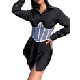 thumbnail image 3 of Faithtur Corset Taille Femme Chaîne Perspective Maille Gainante, 3 of 9