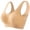 Beige-c, variant on 2025 Womens Sports Bra Lightweight Sports Bras for Women Seamless Wirefree Breathable Yoga Mesh Sports Bra Comfort Sleep Bra Woman Bras Workout Running