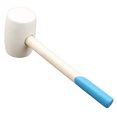 thumbnail image 1 of CIMAXIC Tile Installation Hammer Practical Wooden Handle Rubber Hammer Decoration Tools - 24oz,12.99"X4.53"X2.76", 1 of 4