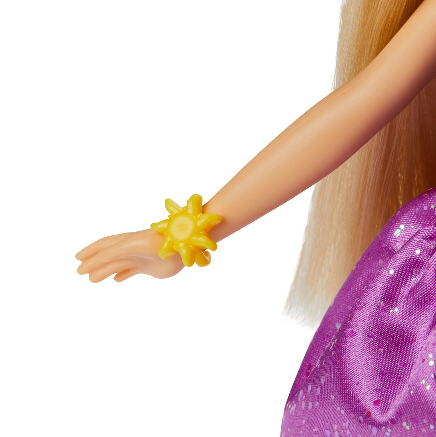 Disney Princess, Princesse et surprises, poupée mannequin Raiponce, 10 vêtements et accessoires, à partir de 3 ans