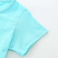 thumbnail image 5 of WEAIXIMIUNG Robes pour Filles 7-8 Robe Fille Tout-Petit Manches Courtes Tunique en Maille Princesse Robes d'Été 7a, 5 of 5