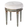 thumbnail image 1 of Butler Specialty Company Bernadette Tabouret de Coiffeuse Rond Rembourré de 18 Po L - Vert, 1 of 6