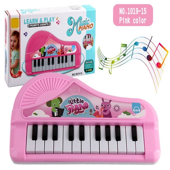 Yannianjz KidsPiano Keyboard for Little One, 22-Key Mini MusicalToy, Multifunctional Electronic Instrument for Early Education, Home, Travel, Birthday Gifts