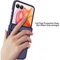 thumbnail image 5 of KOMI for Motorola razr+ 2024 case with Hinge Protection,Built-in External Screen Protector,for Moto Razr Plus 2024/razr 50ultra (External Screen 4″) Slim Shock Absorbing Case (Green, Razr+ （2024)), 5 of 5