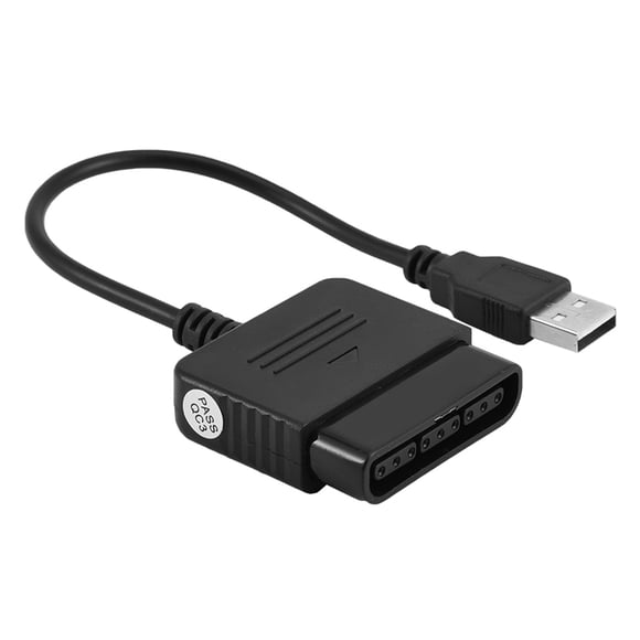 Convertisseur Adaptateur Manette vers USB pour PS3PC avec Double Retour de Vibration et Prise en Charge des Modes Analogique / Numérique
