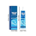 thumbnail image 3 of Colle pour Chaussures Colle Spéciale pour Chaussures Ne Durcit Pas Ni Ne Blanchit Colle pour Chaussures en Résine Souple Transparente Colle Forte 50 ml Stylo de Remplissage pour Cloison Sèche, 3 of 7