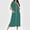 Green#3, variant on Yanlir Womens Zip Up Robe Long Housecoat Knit Bathrobes Full Length Gradient Color Nightgown with Pockets Comfortable Sleepwear Wear for Home(Purple#1,L)