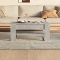 thumbnail image 3 of vidaXL Coffee Table Concrete Grey 102x55x45 cm Engineered Wood, 3 of 4