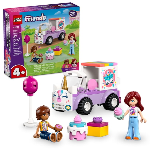 LEGO Friends La Voiture de Livraison de Gâteaux Licorne – Jouet – 42675