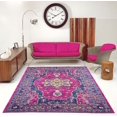 thumbnail image 2 of LaDole Rugs Beverly Persian Indoor/Outdoor Area Rug, Lilac and Blue, 6'5' x 9'5', 2 of 6