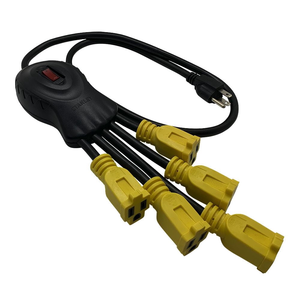 Stanley Power Squid with 5 Grounded Outlet
