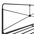 thumbnail image 2 of Leopold Metal Bed, Black, King size, 2 of 8