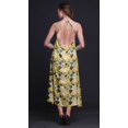 thumbnail image 2 of Bimba Robe de Plage d'Été pour Femme, Dos Nu, Col Licou, Soirée, Très Petit, 2 of 6
