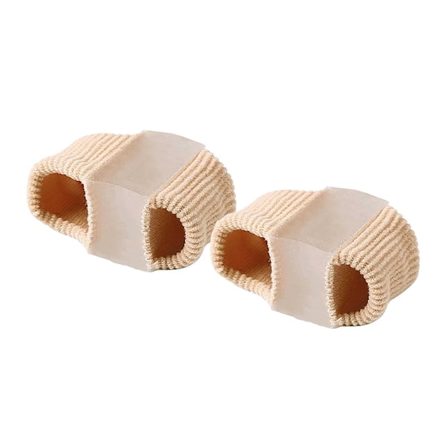 Foot Care Category Product Title Toe Spacers Separators with Wicking Breathable Fabric Double Loop Gel Bunion Corrector for Overlapping Toes Gentle Foot Alignment Solution for Comfortable Day to Day