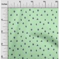 thumbnail image 1 of oneOone Viscose Chiffon Fabric Finger Sign Symbol Printed Fabric 1 Yard 42 Inch Wide, 1 of 1