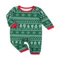 thumbnail image 3 of Family Matching Floral Print O-Neck Long Sleeve Tops+ Pyjama Trousers, 3 of 8