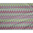thumbnail image 4 of oneOone Polyester Lycra Fabric Chevron Ikat Print Sewing Fabric BTY 56 Inch Wide, 4 of 4