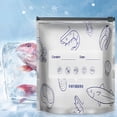 thumbnail image 4 of Reusable Freezer Bags, 10 Pack , Seal & Leak-Proof for Marinating Meat, Vegetables, and Home Organization, 4 of 7