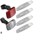 thumbnail image 3 of 4 Pieces Bike Reflectors Bike Wheel Reflectors Bicycle Spoke Reflector Bicycle Safety Warning Reflector Road Bike Tire Reflectors Bike Accessories for Mountain Bike Decoration Night Riding, 3 of 8