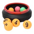 thumbnail image 1 of Yellow Game Prop With Folding Bucket Lottery Number Balls,  Pong Ball, For Office Decompression Activity Item Prop Ball Yellow, 1 of 8