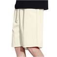 thumbnail image 4 of Mens Shorts, Mens Summer Casual and Comfortable Drawstring Pocket Elastic Waist Shorts, 4 of 4