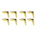 thumbnail image 3 of Baohd Lot de 4/lot Pied de Meuble Résistant à la Rouille Facile à Installer et Durable pour Chaises et Tables Accessoires de Meubles Métal Or Titane 10cm 2Set, 3 of 6