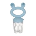 thumbnail image 1 of Haakaa Fresh Food Feeder & Cover Set - Sky Blue - Age 6+ Months, 1 of 5