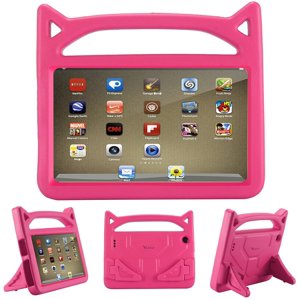 Tablette 7 2019 Housse pour enfants, Support de poignée convertible antichoc léger EVA Protection des enfants Case pour 7 Tablette d'affichage de pouce