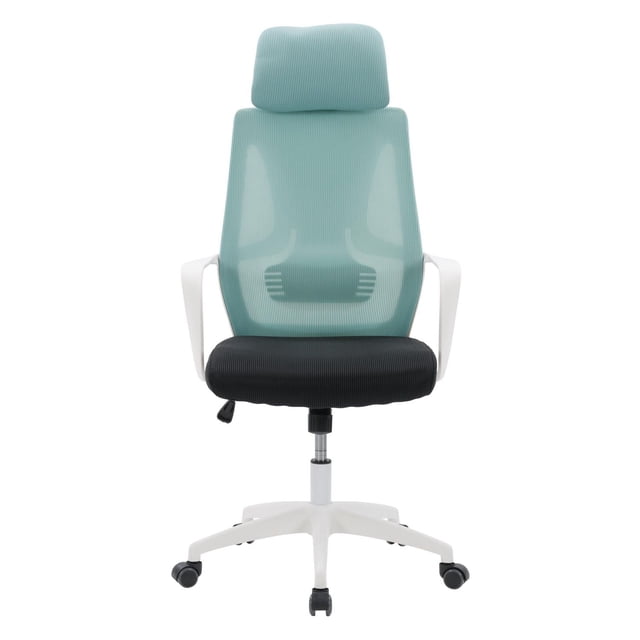 CorLiving Ashton High Back Ergonomic Mesh Back Adjustable Height Adult Office Chair with Headrest