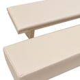 thumbnail image 2 of TISHITA Nail Arm Rest Professional PU Soft Stable Comfortable Holder Waterproof Nail Mat Milk tea color, 2 of 3